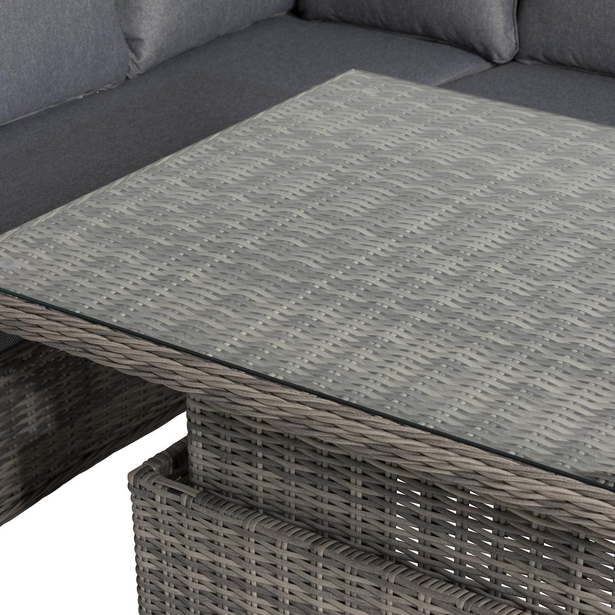 Solin Dining Set With Rising Table, Grey | Barker & Stonehouse – image 7