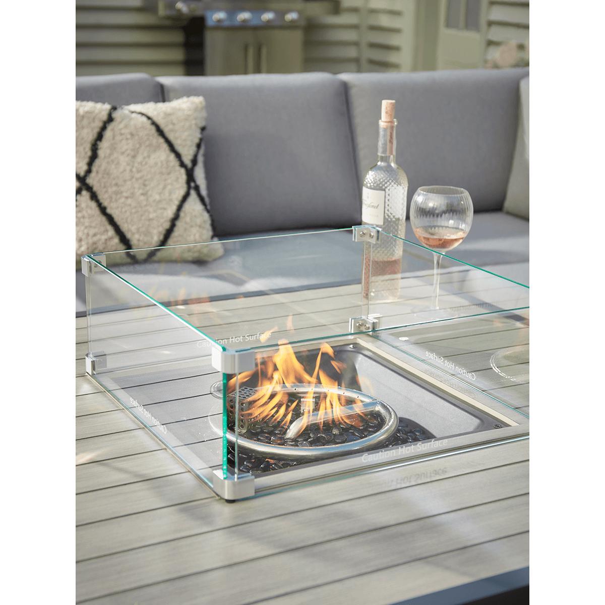 NEW Aruba Corner Dining Set With Firepit – image 3