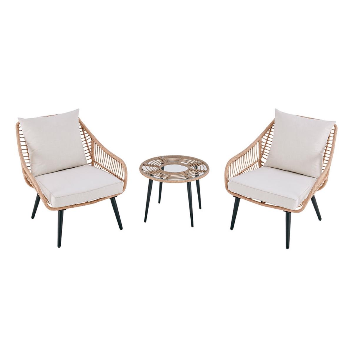 Cuckooland Hampstead Rattan Garden Bistro Set – image 5