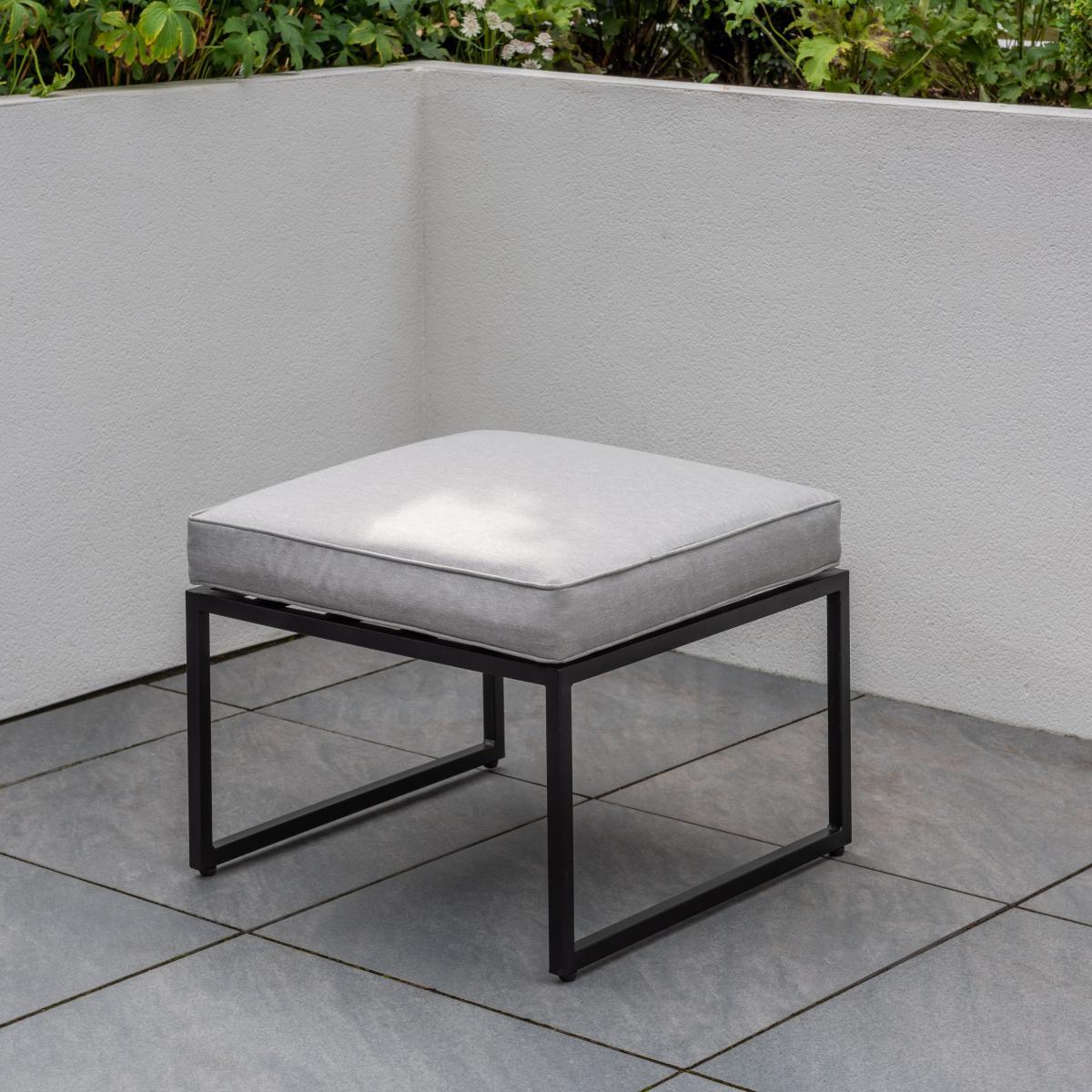 Kubic 2 Seater Balcony Set Black – image 7