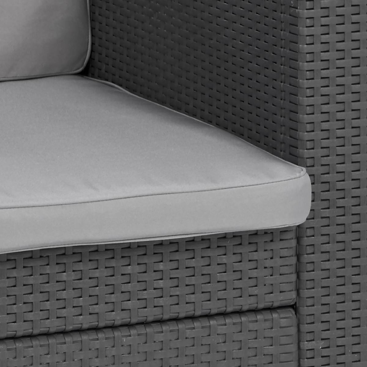 Provence 4 Seater Corner Sofa Set Graphite (Grey) – image 7