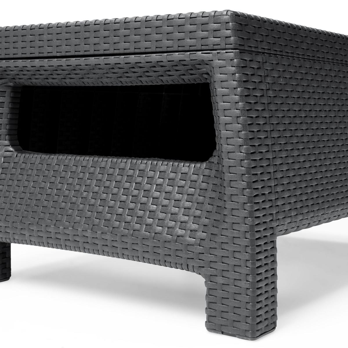 Provence 4 Seater Corner Sofa Set Graphite (Grey) – image 8