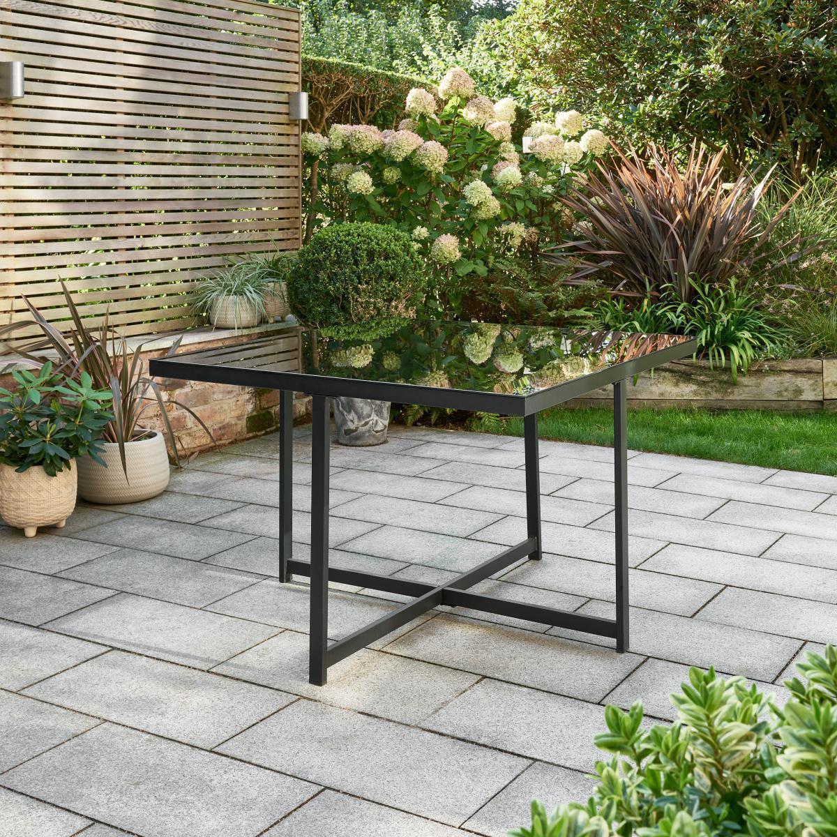 Kubic 4 Seater Dining Cube Set Black – image 4