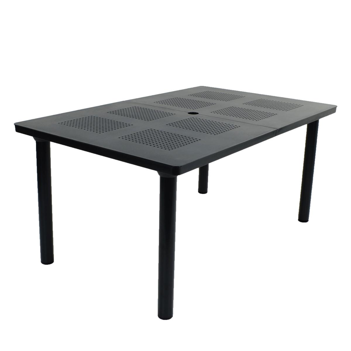 Libeccio 6 Seater Dark Grey Dining Set with Bora Chairs – image 5