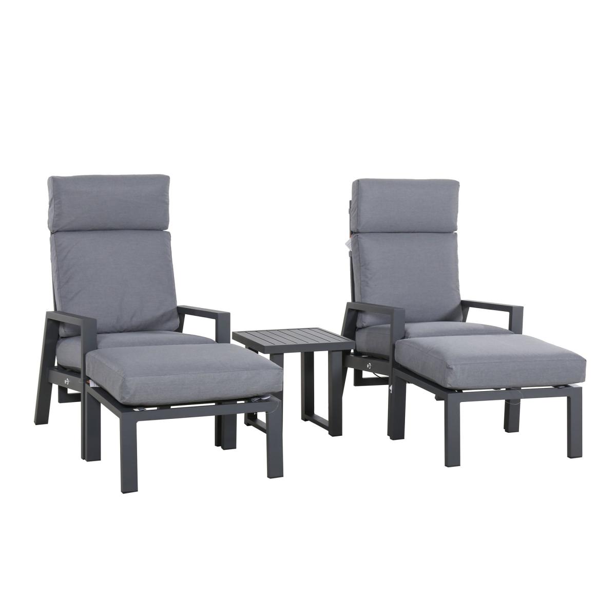 Titchwell Relax 2 Seater Coffee Set Dark Grey – image 2