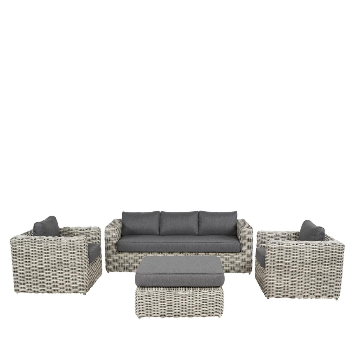 Tuscany Lounge Set Grey – image 2