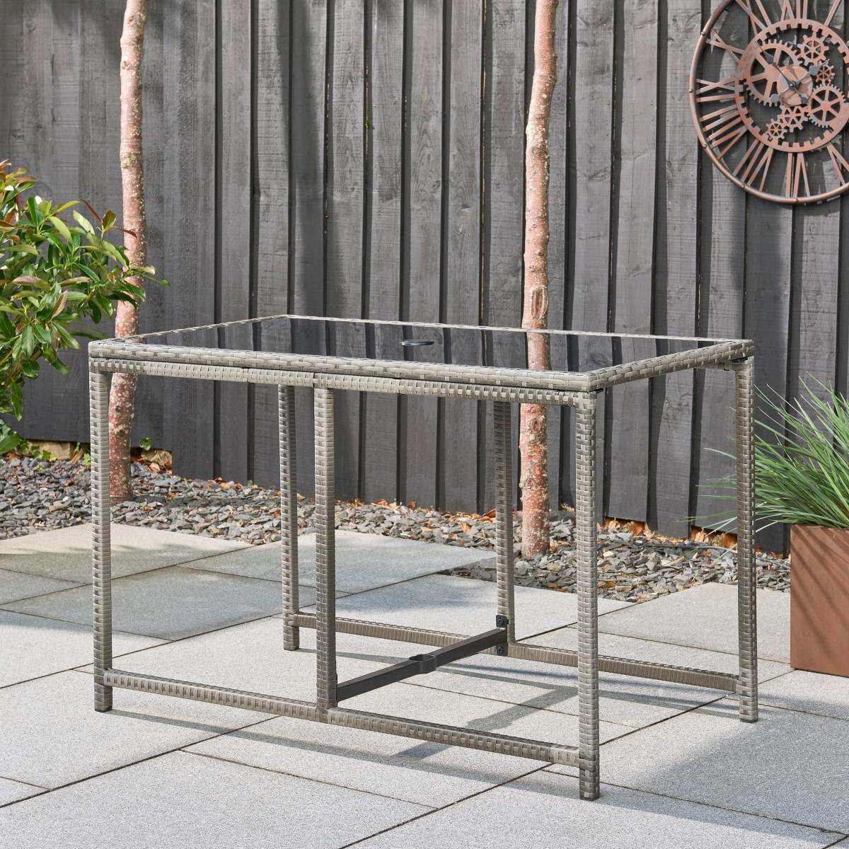 St Lucia 2 Seater Cube Set Grey – image 5