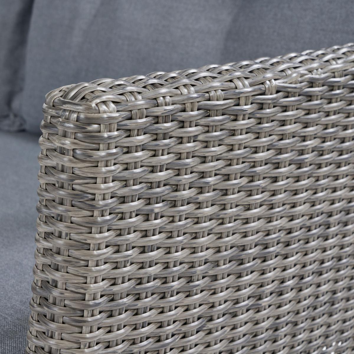 Larissa Kubu Rattan Corner Set Grey – image 3