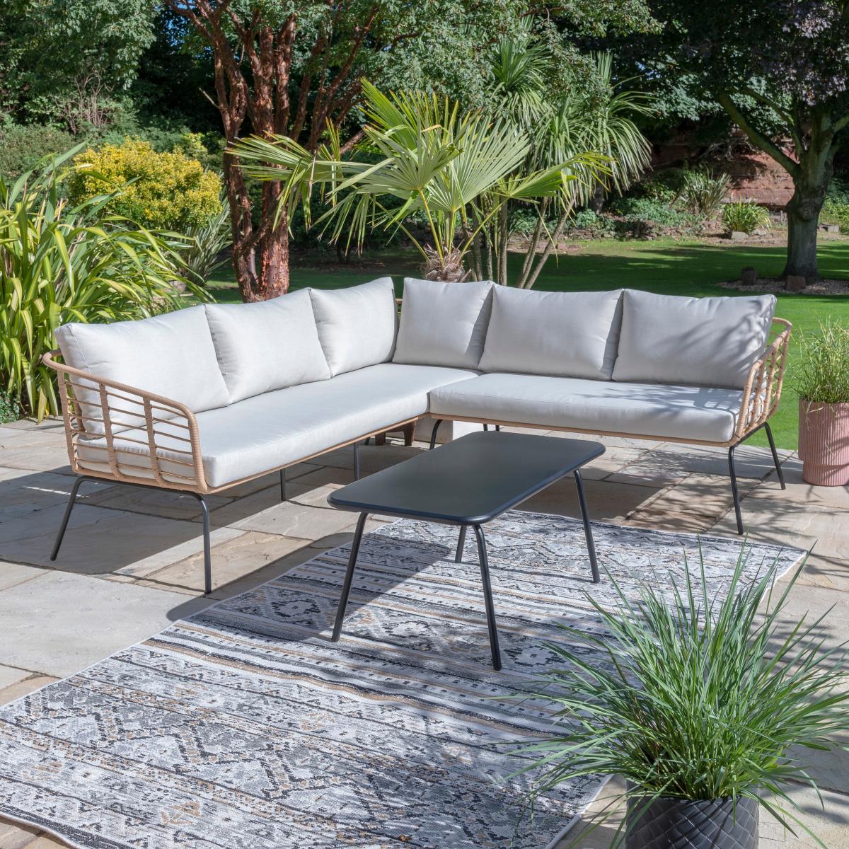 San Luca Corner Sofa Set Natural – image 2