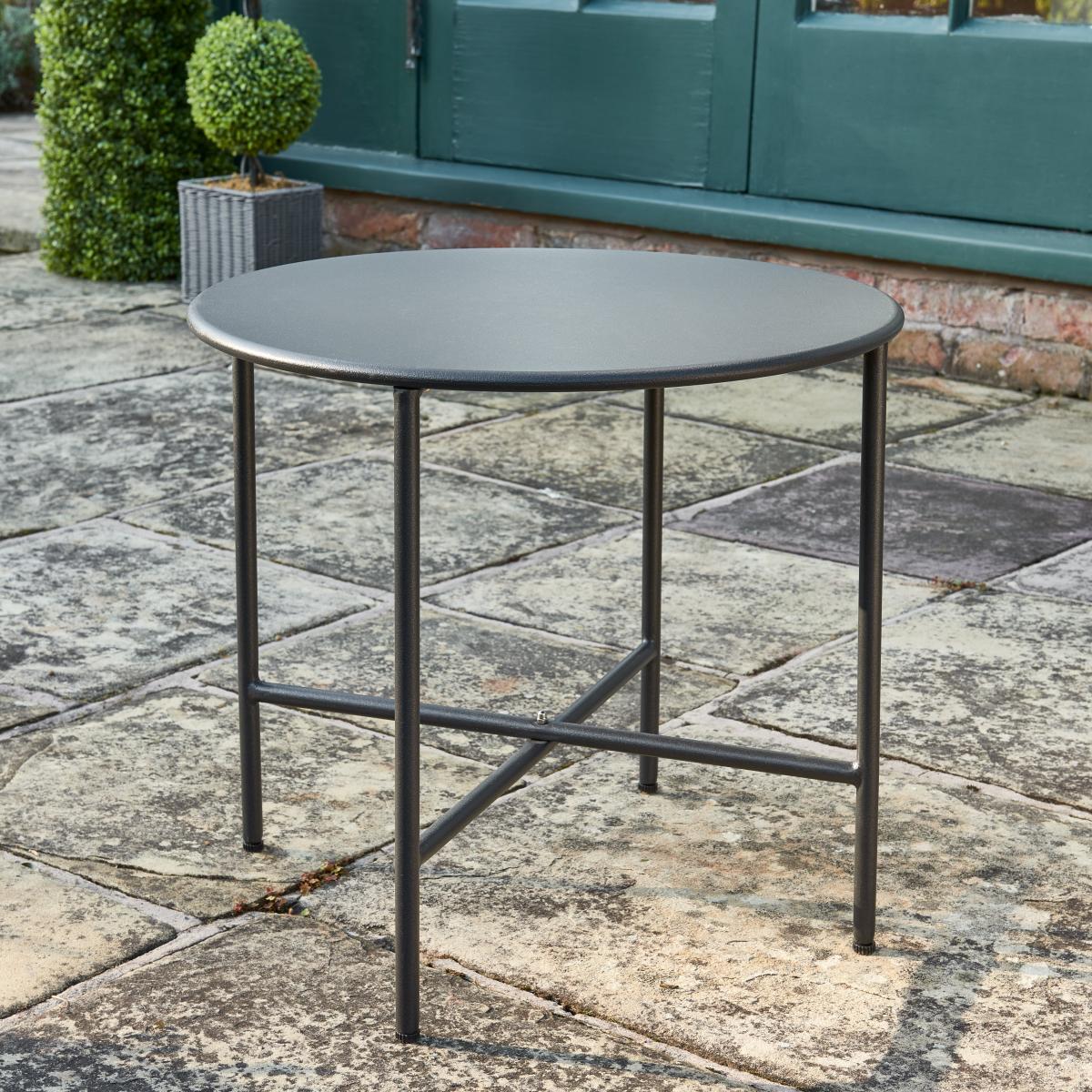 Churchgate 4 Seater Metal Conversation Set Brown – image 8