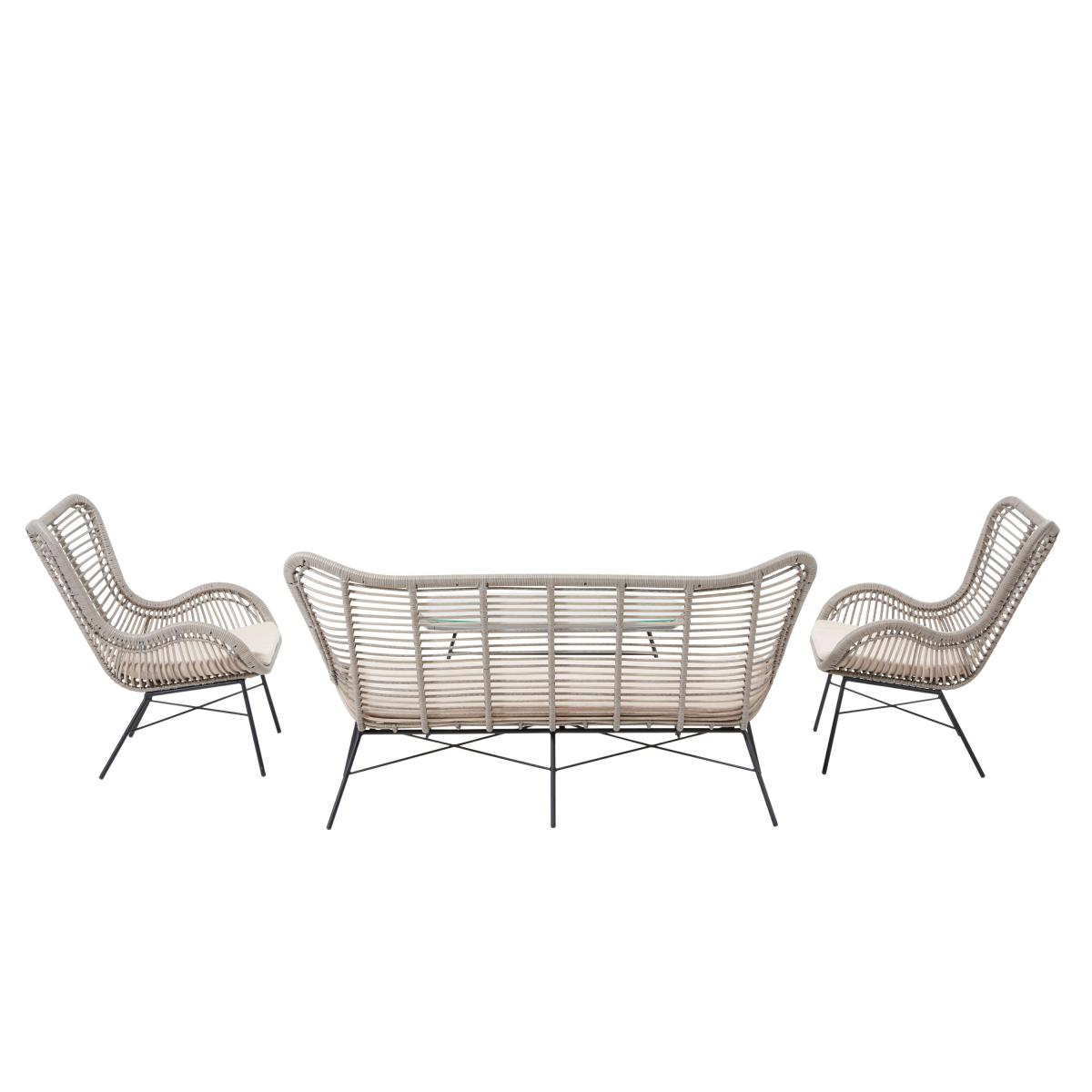 Brisbane Grey Lounge Set Grey – image 3