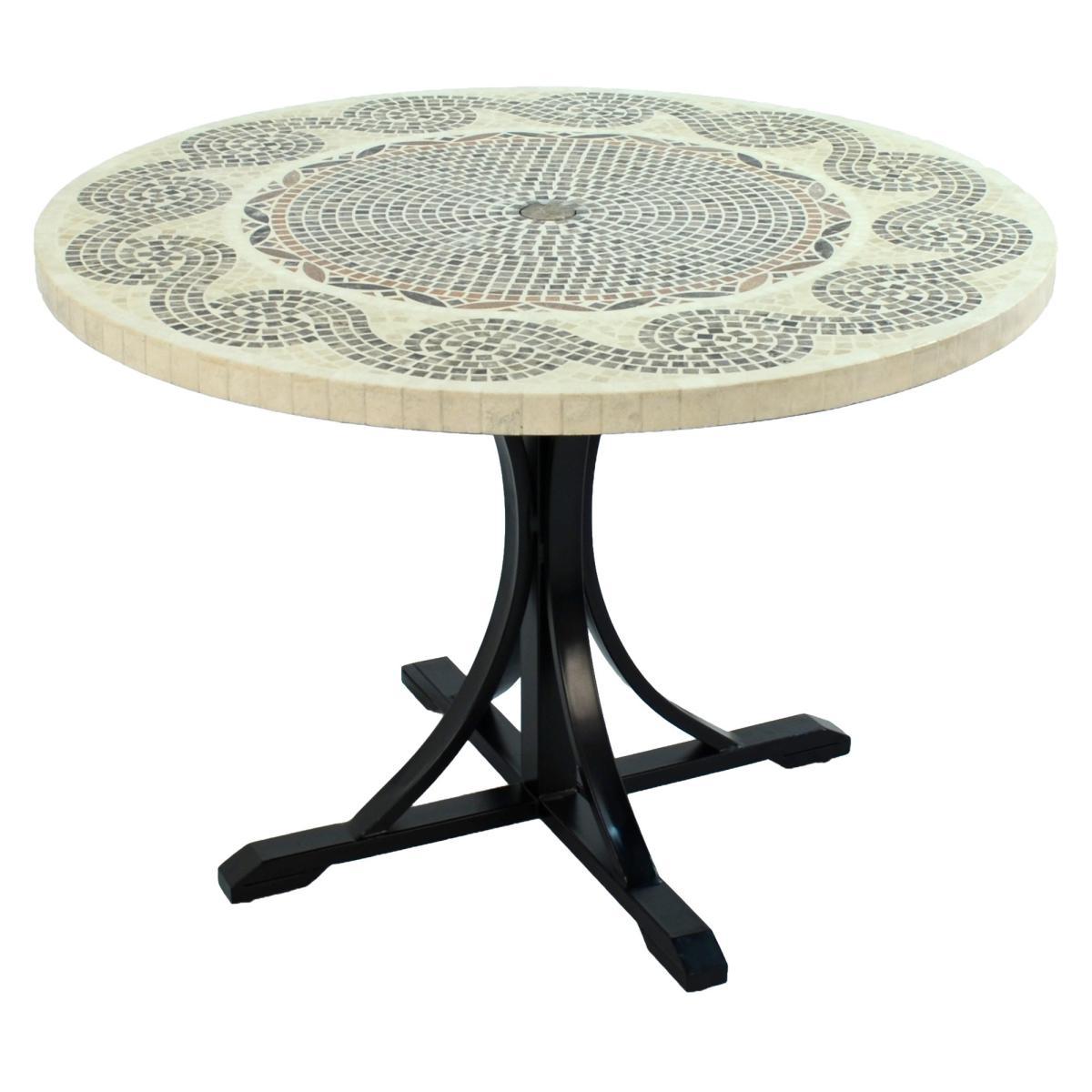 Avignon Dining Table with 4 Stockholm Black Chairs Set Natural – image 5