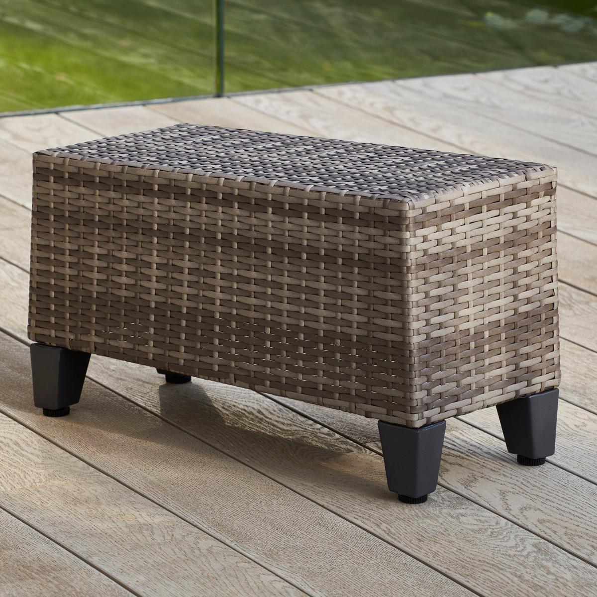 Cancun 6 Seater Grey Half Moon Sofa Set Light Grey – image 9