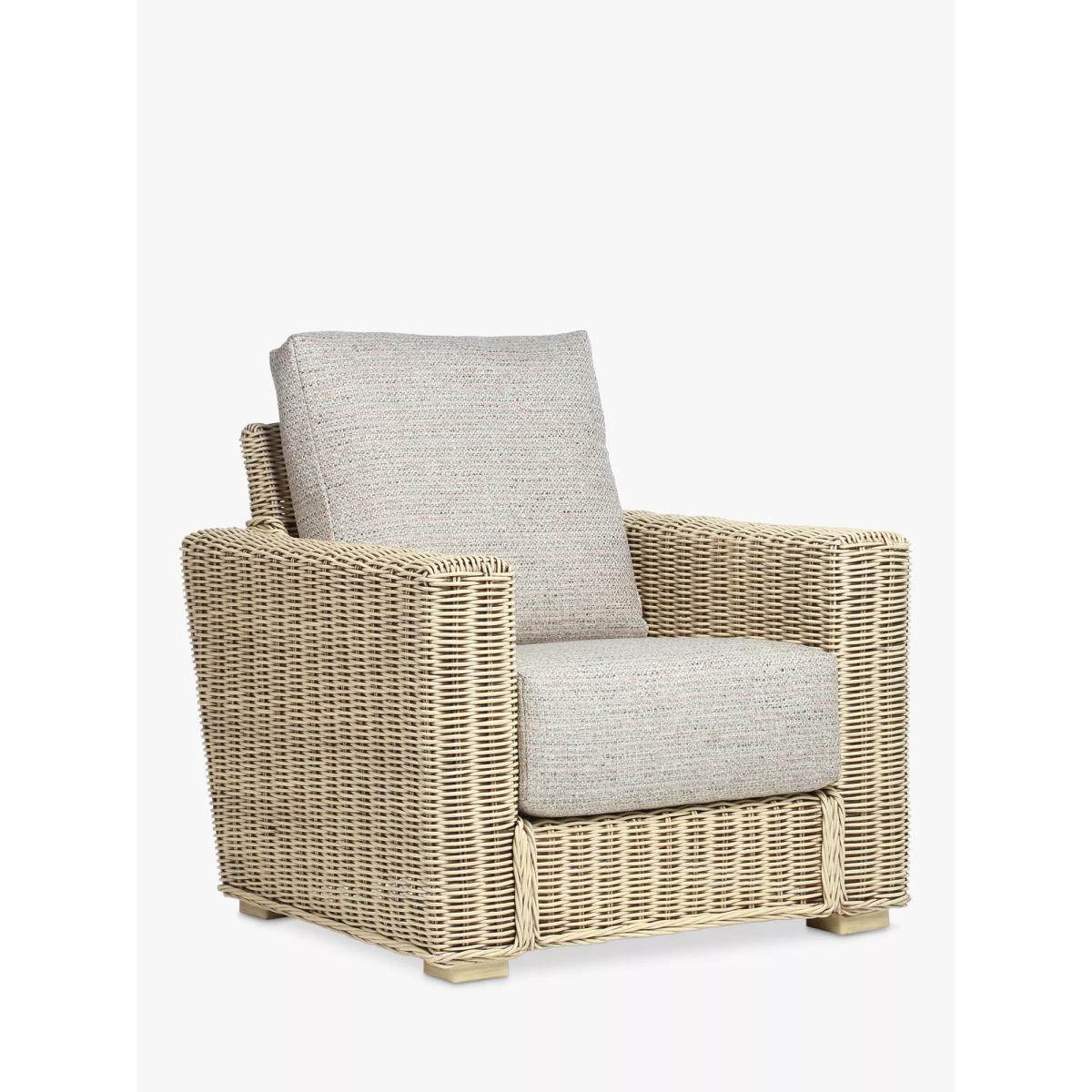 Desser Burford Rattan 4-Seater Lounging Table & Chairs Set, Natural – image 4