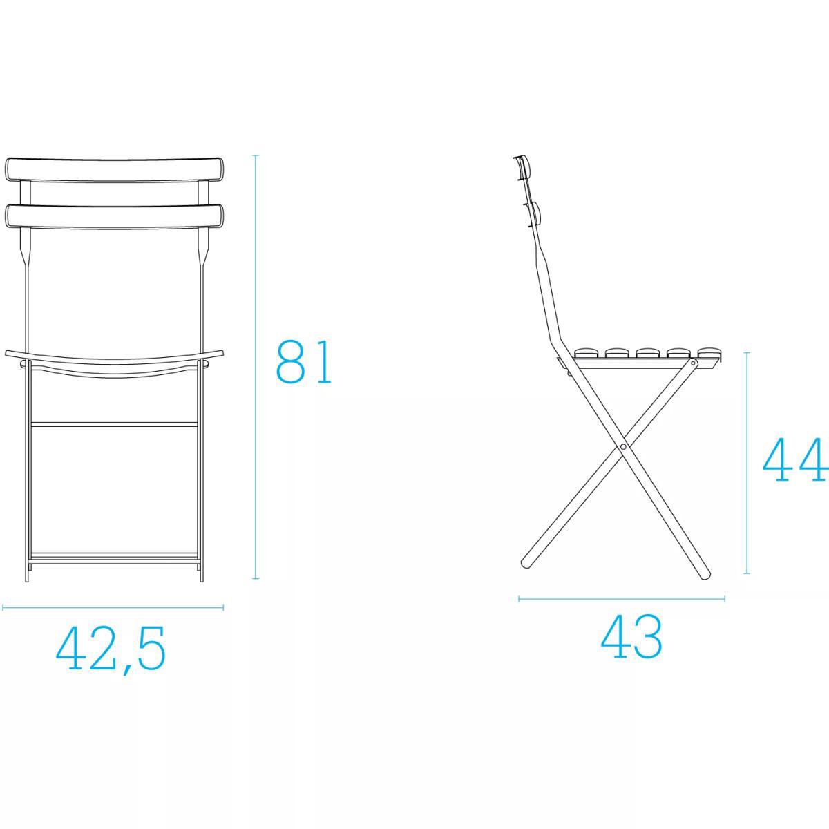 EMU Arc En Ciel Steel Garden Bistro Table and Chairs Set – image 3