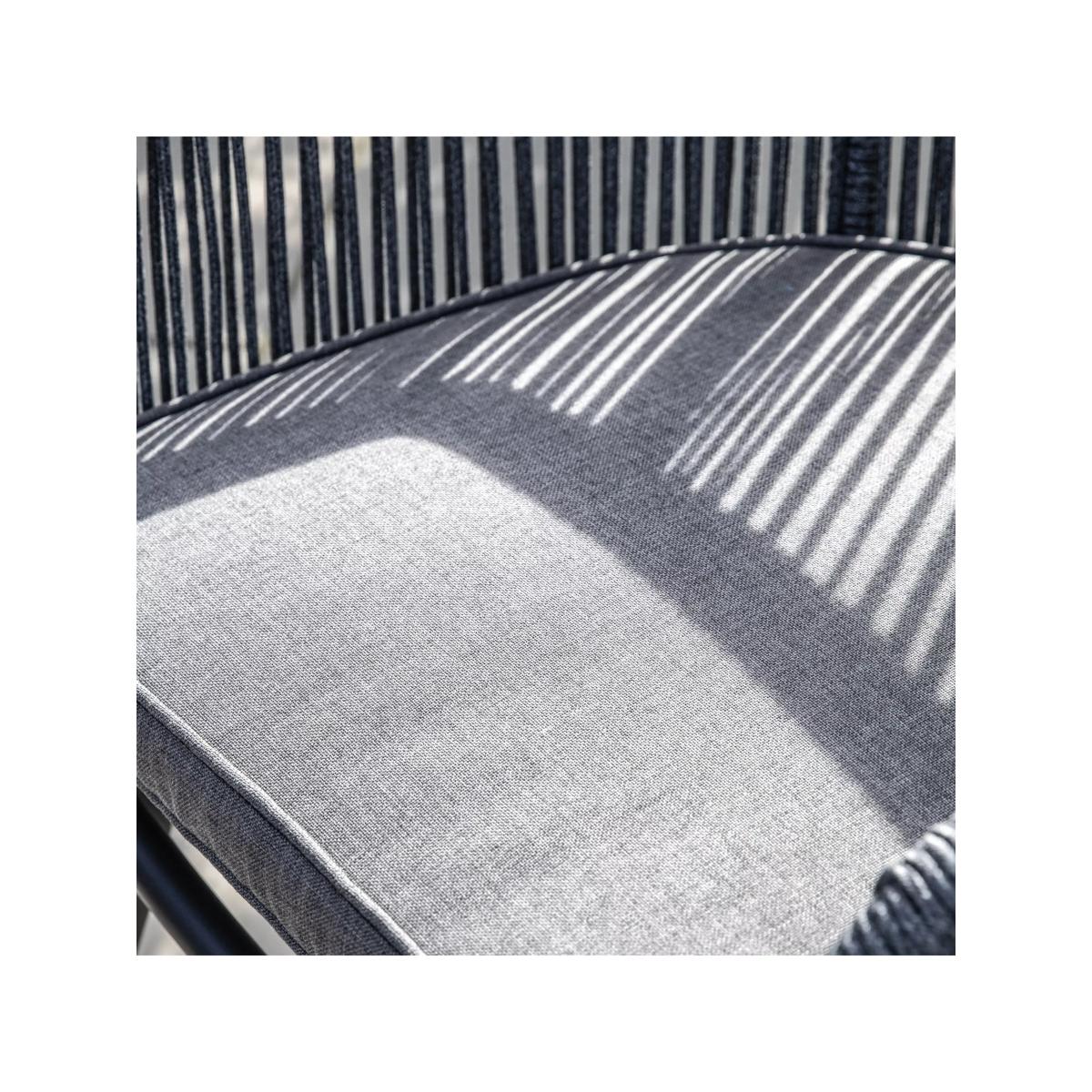 Gallery Direct Moro 4-Seater Garden Dining Table & Chairs Set, Grey – image 3