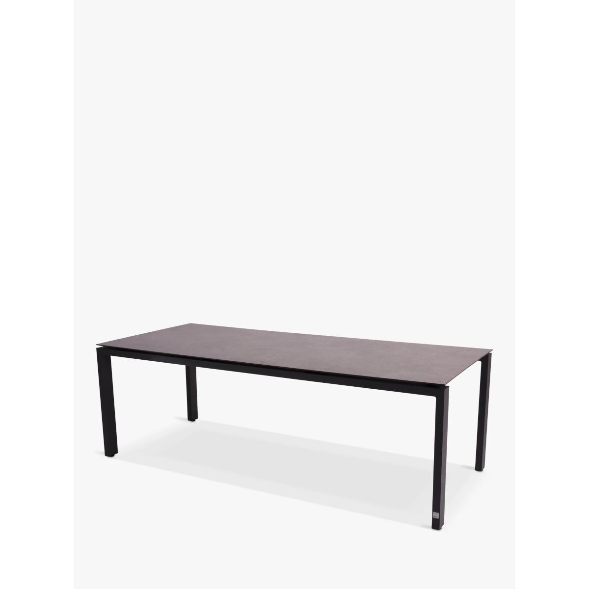 4 Seasons Outdoor Flores 6-Seater Rectangular Garden Dining Table & Chairs Set, Anthracite – image 6