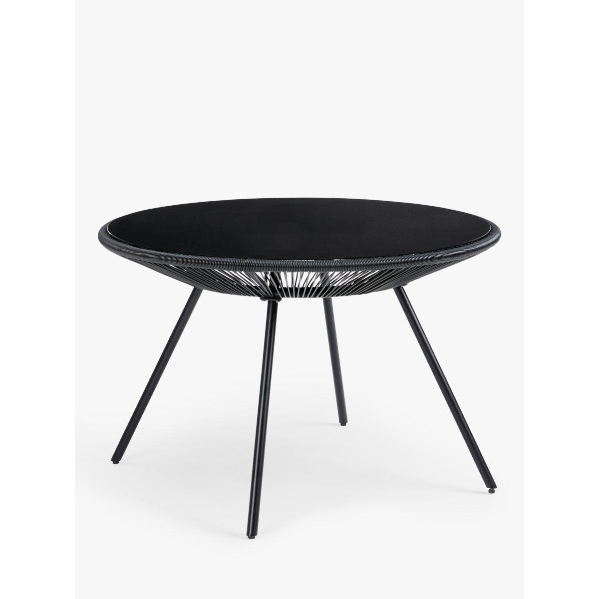 John Lewis Salsa 4-Seater Round Garden Dining Table & Chairs Set – image 4