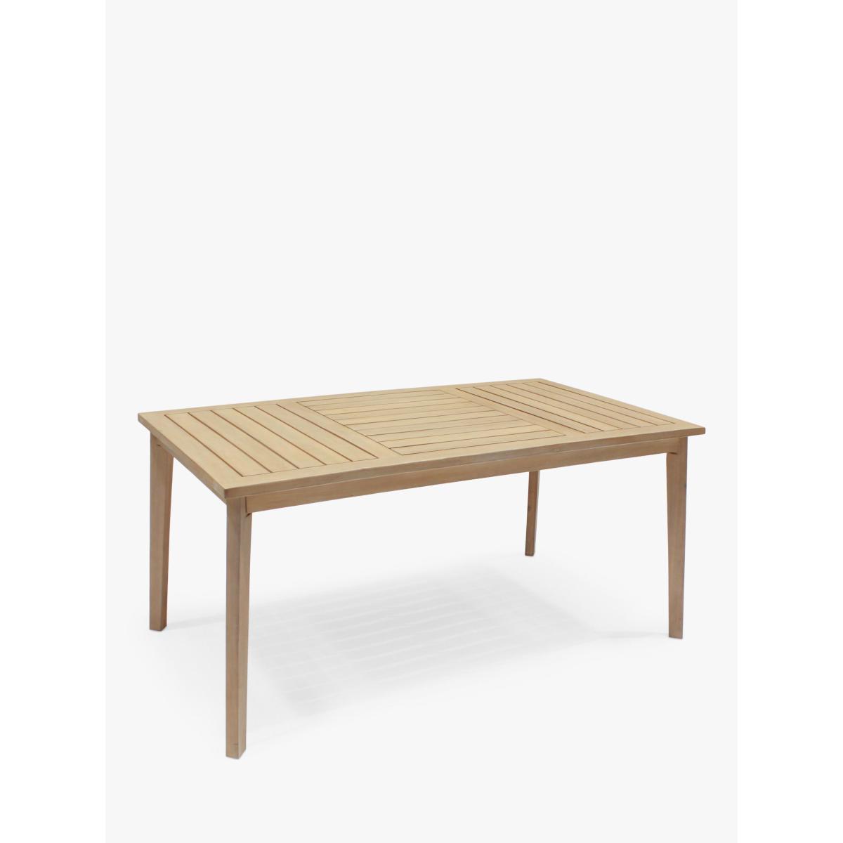 KETTLER RHS Hampton 6-Seater Garden Dining Table & Chairs, FSC-Certified (Acacia Wood), Natural/Sage – image 3