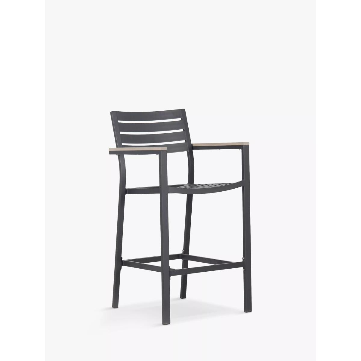 KETTLER Elba 4-Seater Garden High Dining Set, FSC-Certified (Teak Wood), Grey/Natural – image 3