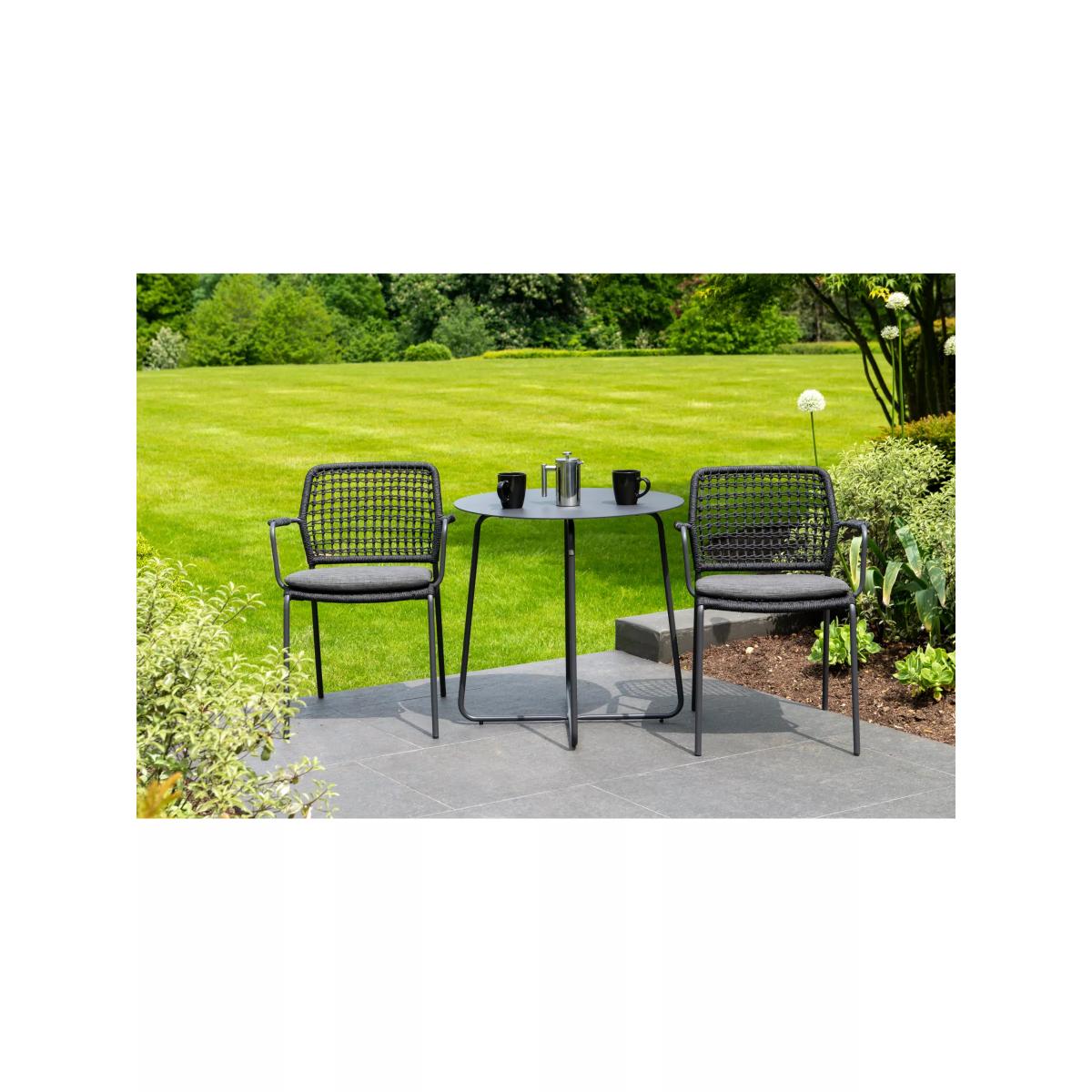 4 Seasons Outdoor Barista & Dali 2-Seater Garden Bistro Set, Anthracite – image 6