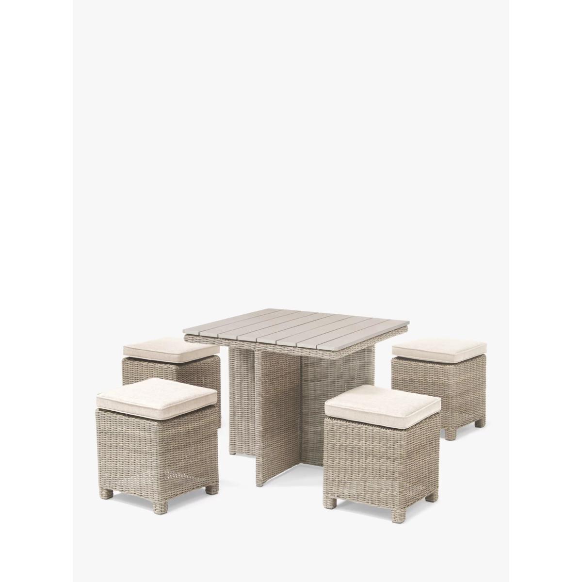 KETTLER Palma Cube 4-Seater Garden Table and Stools Set – image 2
