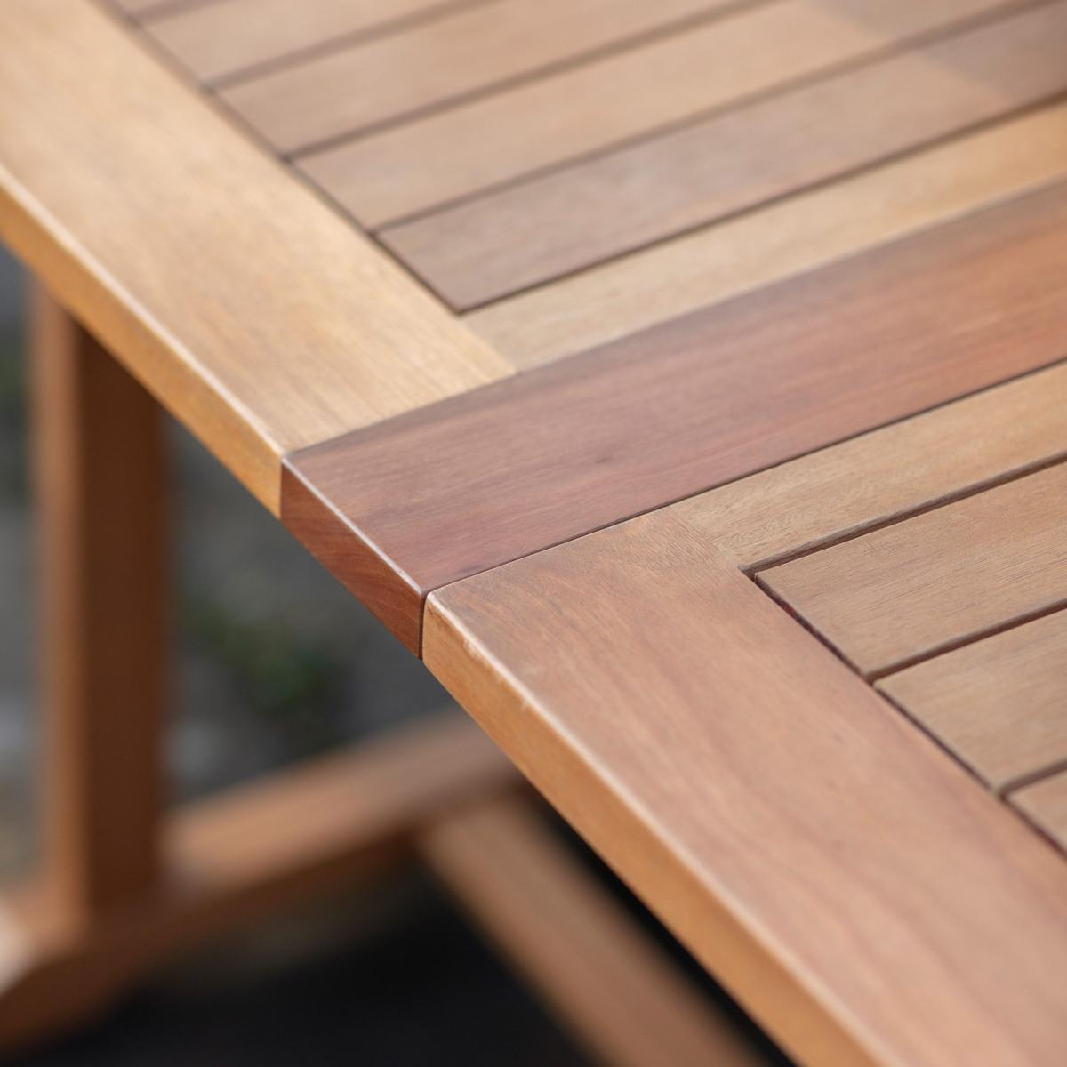 Pires 300cm Outdoor Extending Dining Table - Natural – image 3