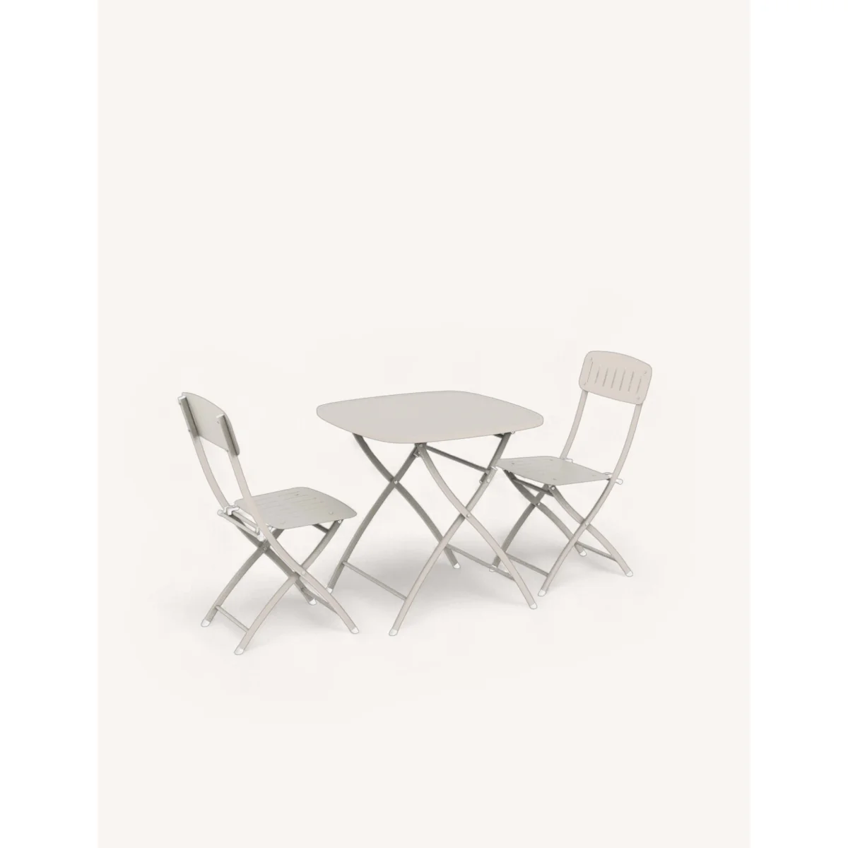Royalcraft Venice Square Bistro Set 70cm x 70xm Light Green – image 3