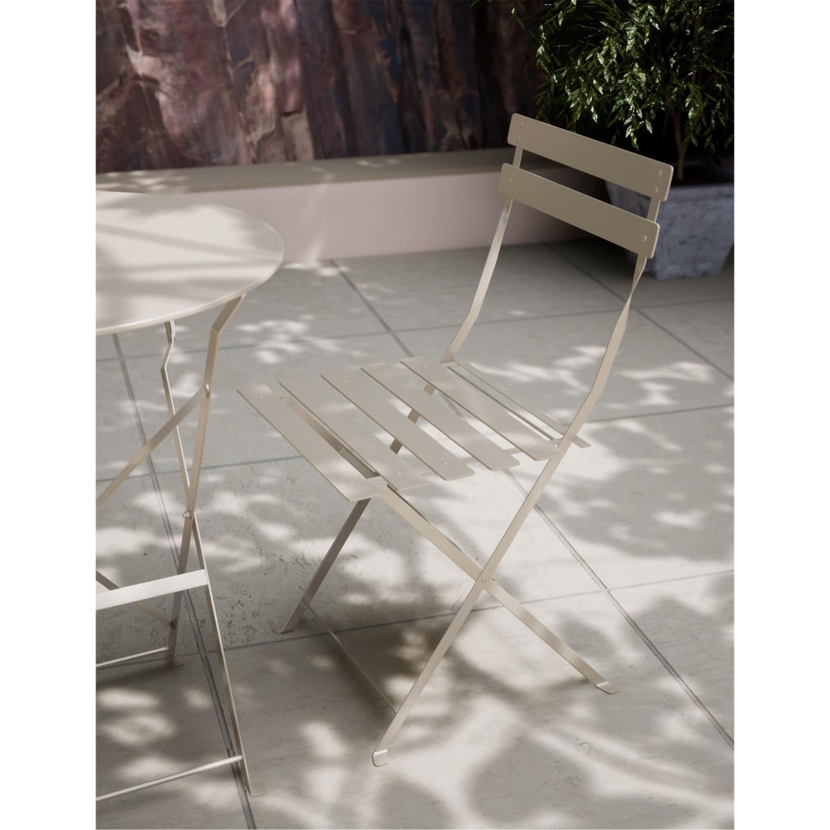 Royalcraft Padstow Bistro Garden Table & Chairs - Olive, Cream,Olive – image 3