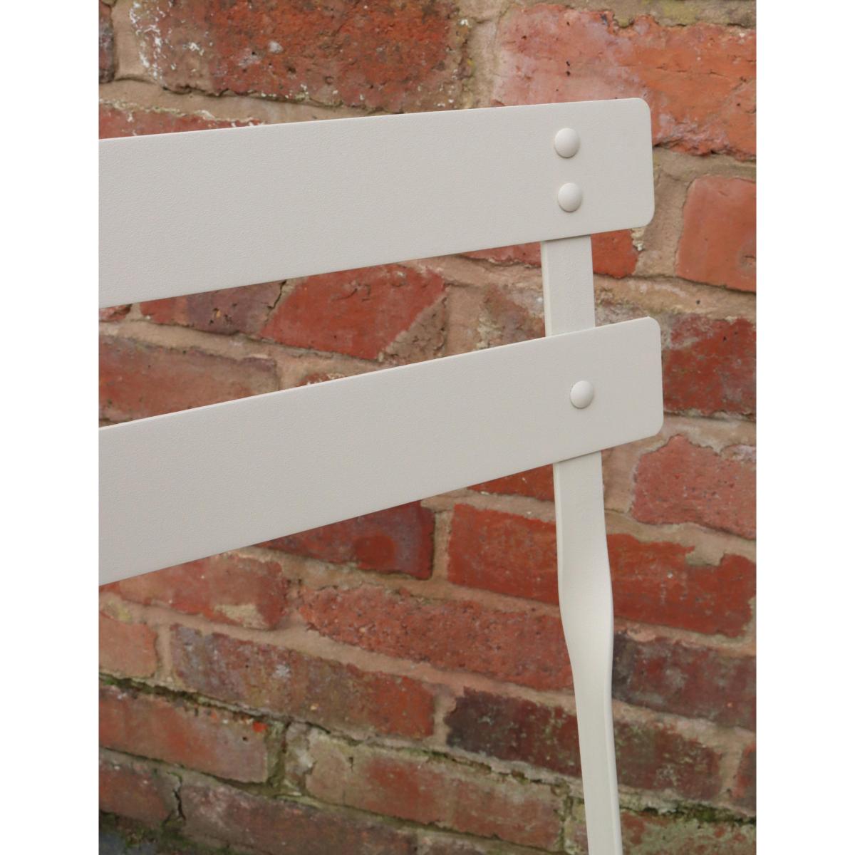 Royalcraft Padstow Bistro Garden Table & Chairs - Olive, Cream,Olive – image 5