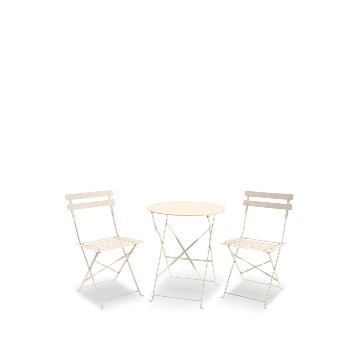 Royalcraft Padstow Bistro Garden Table & Chairs - Olive, Cream,Olive – image 6