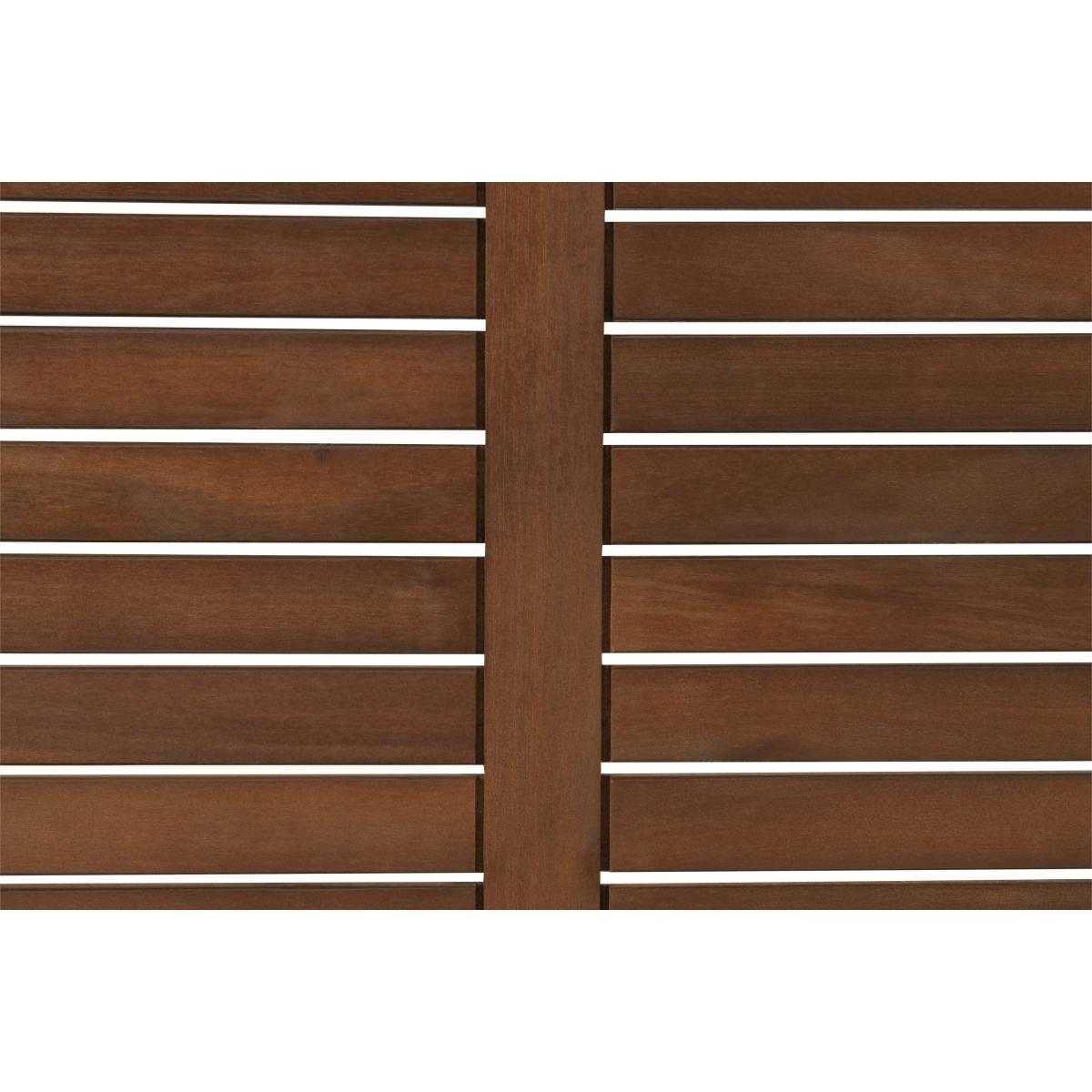 Elma Folding Garden Bistro Set, Dark Acacia Wood & Khaki – image 7