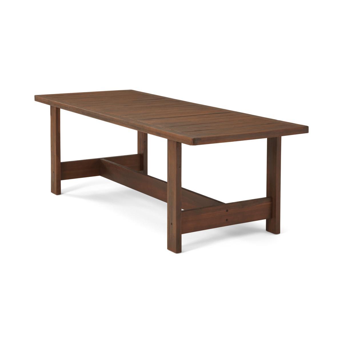 Zambra Garden Dining Set, Dark Acacia Wood & Olive – image 6