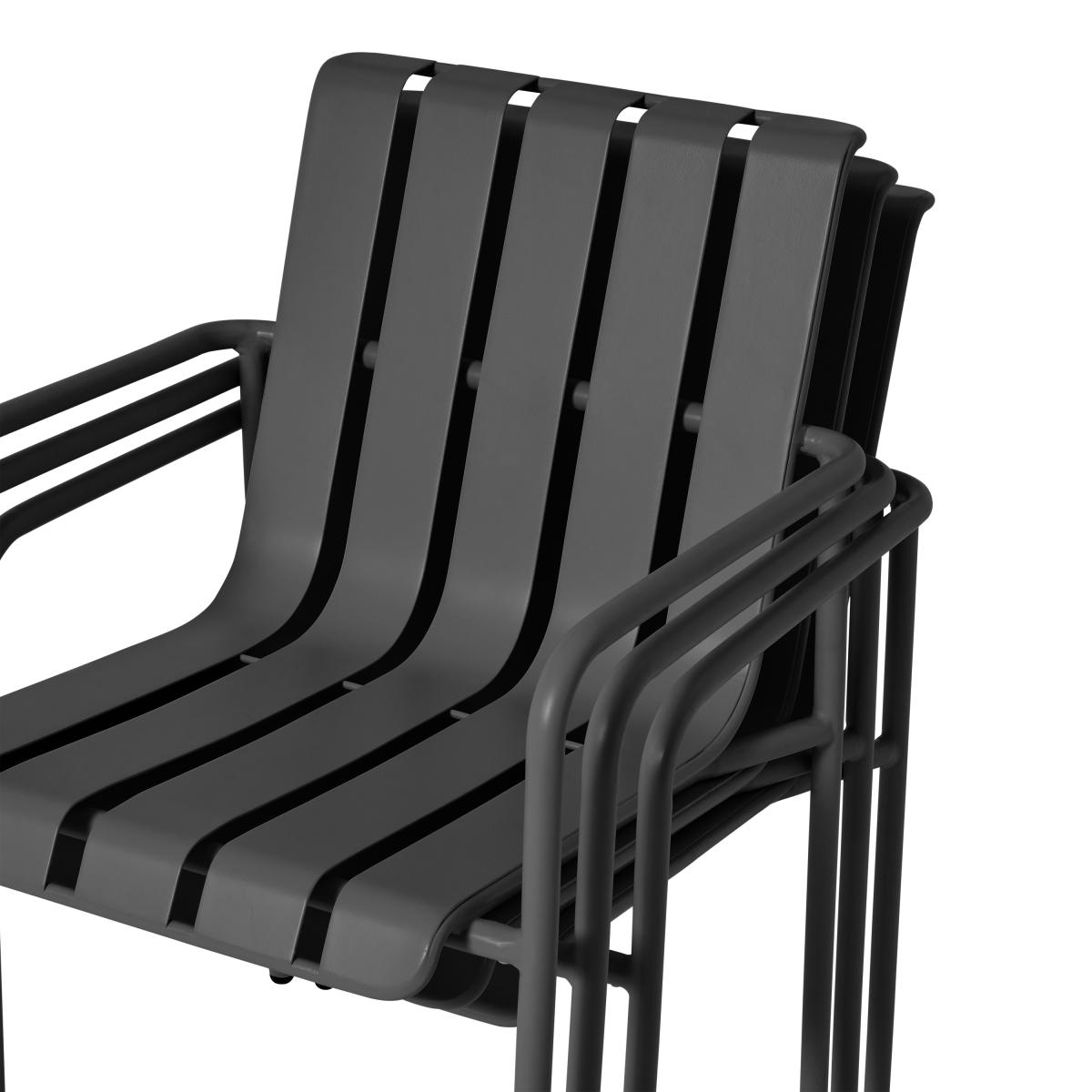 Soriano 4 Seater Garden Dining Set, Grey – image 12