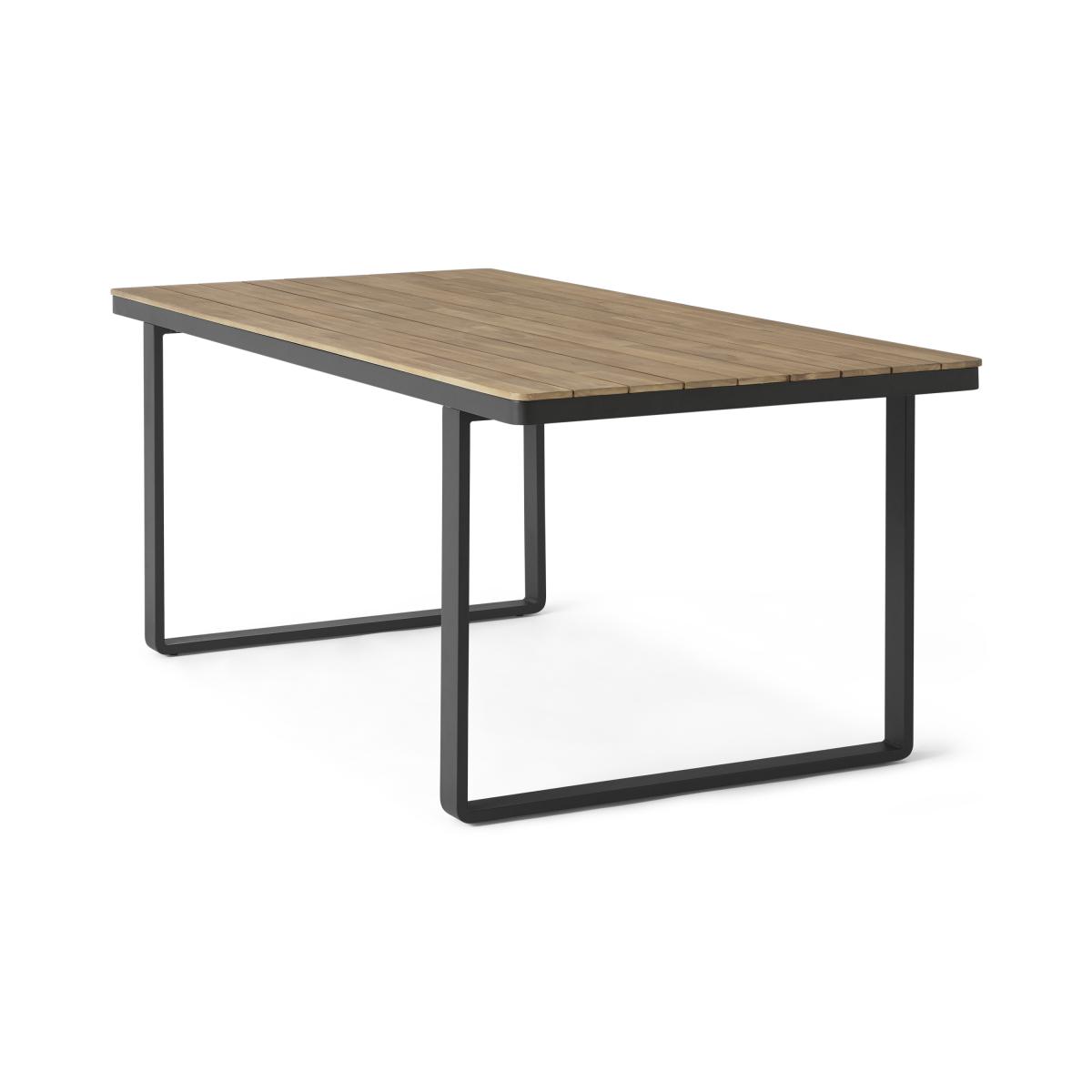 Topa Garden 4 seat Dining Set, Acacia Wood and Grey – image 13