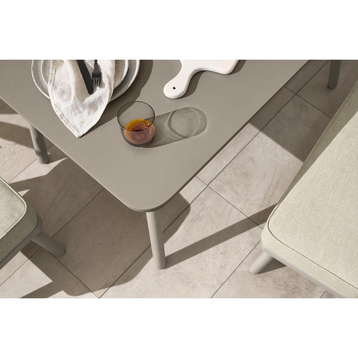Alif Garden Corner Dining Set, Natural White & Eucalyptus – image 4