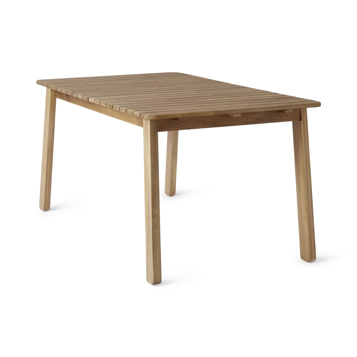 Jala Garden Dining Set, Acacia Wood and Black – image 13