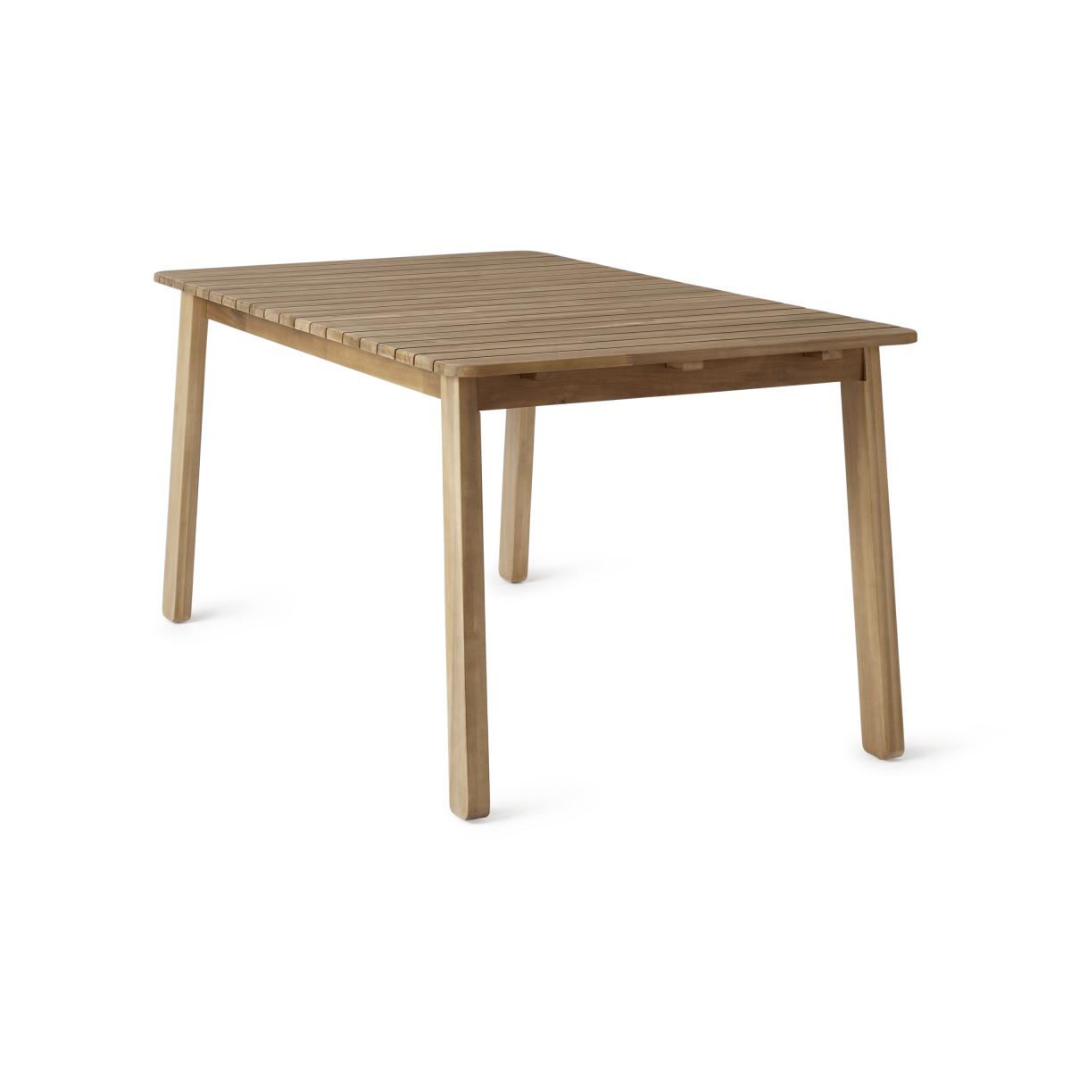 Jala Garden Dining Set, Acacia Wood and Black – image 5