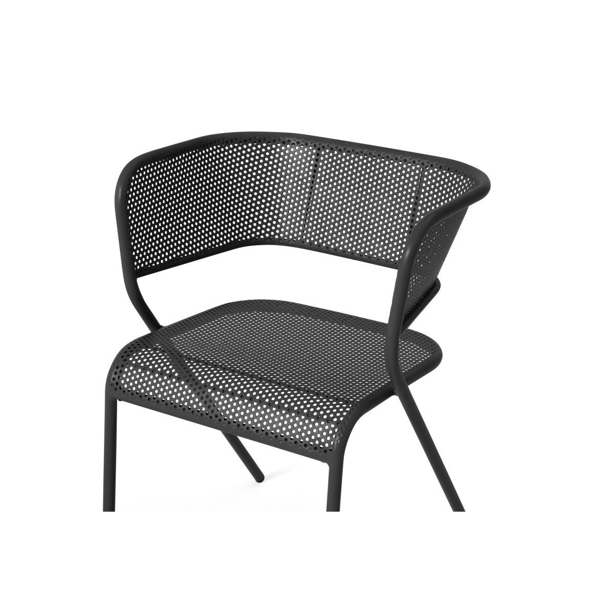 Soriano Compact Garden Bistro Set, Grey – image 6