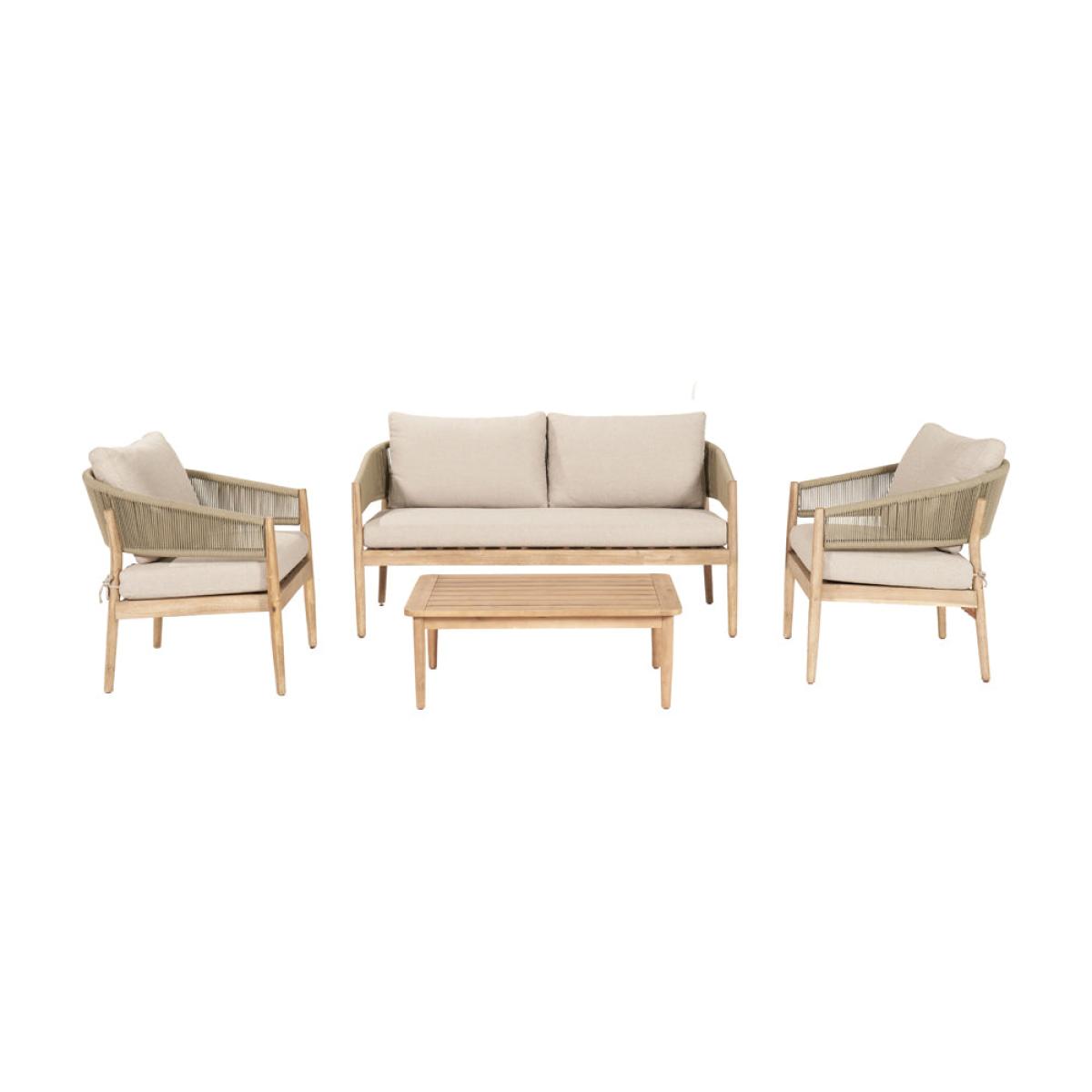 Olivia's Outdoor Dala Sage Green Lounge Set – image 4