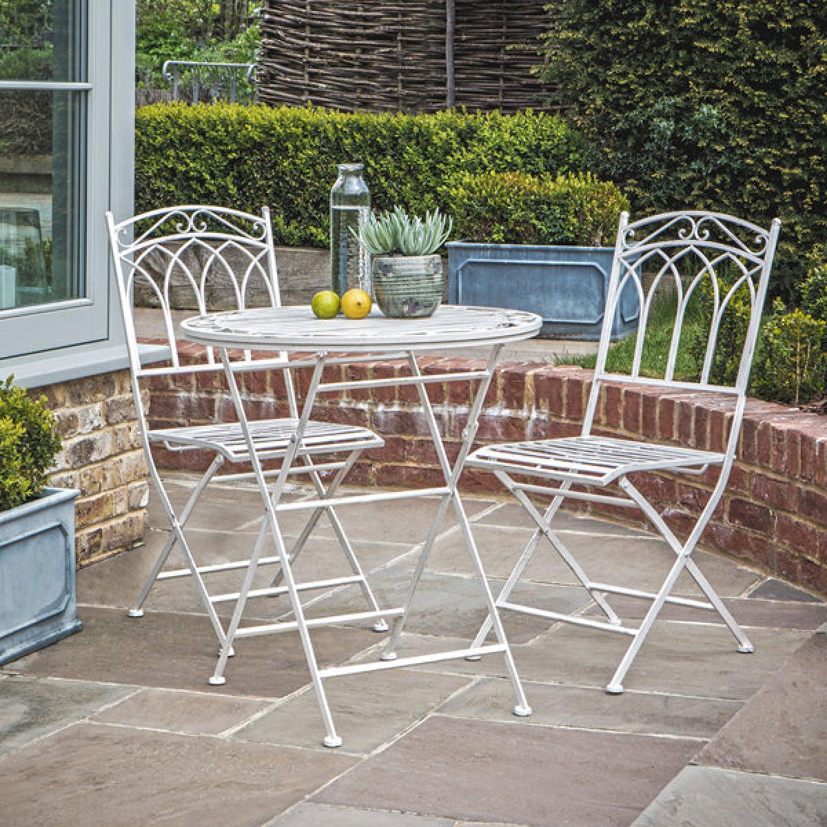 Gallery Direct Burano Outdoor Bistro Set / Ember – image 6