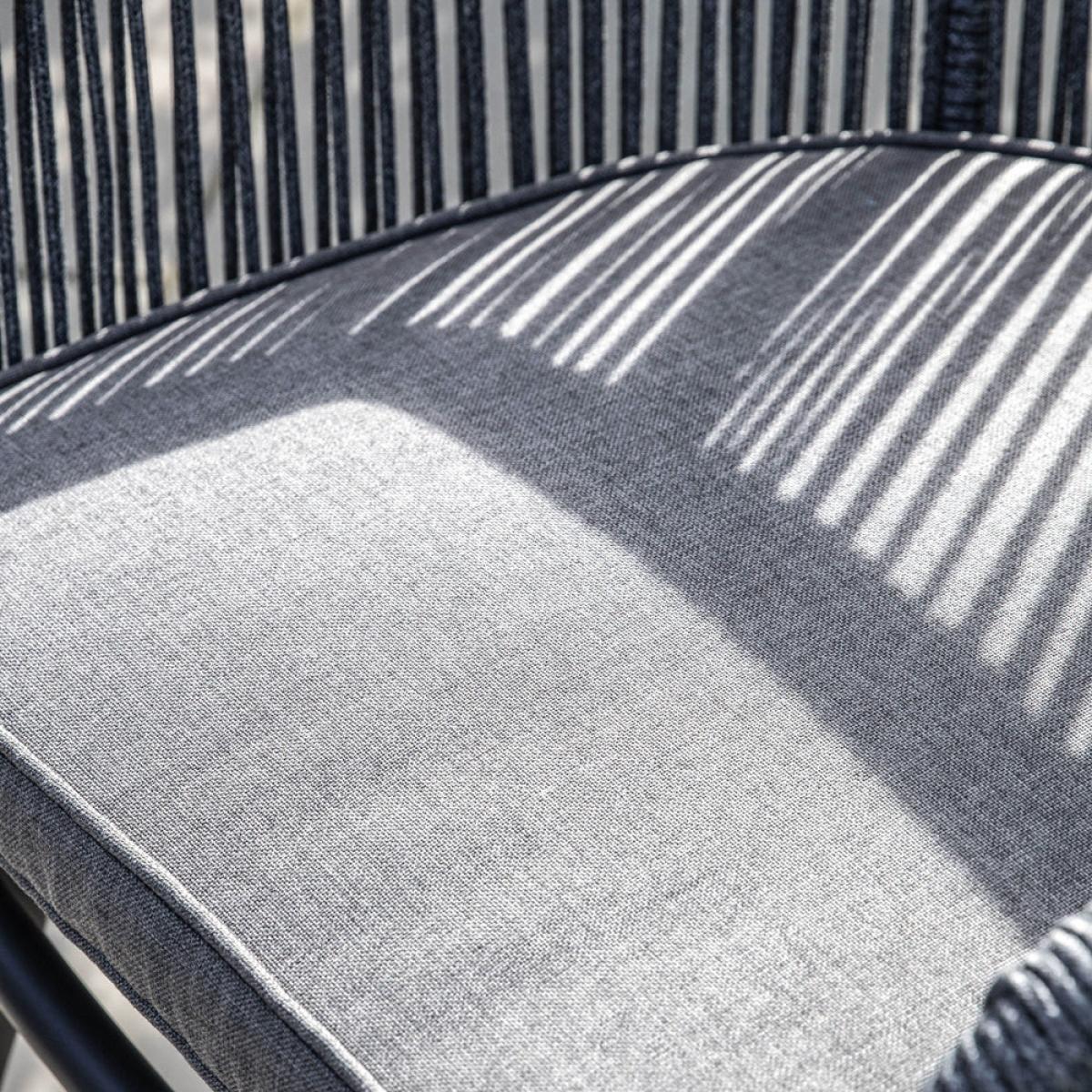 Gallery Outdoor Kenrick 4 Seater Dining Set Grey – image 3