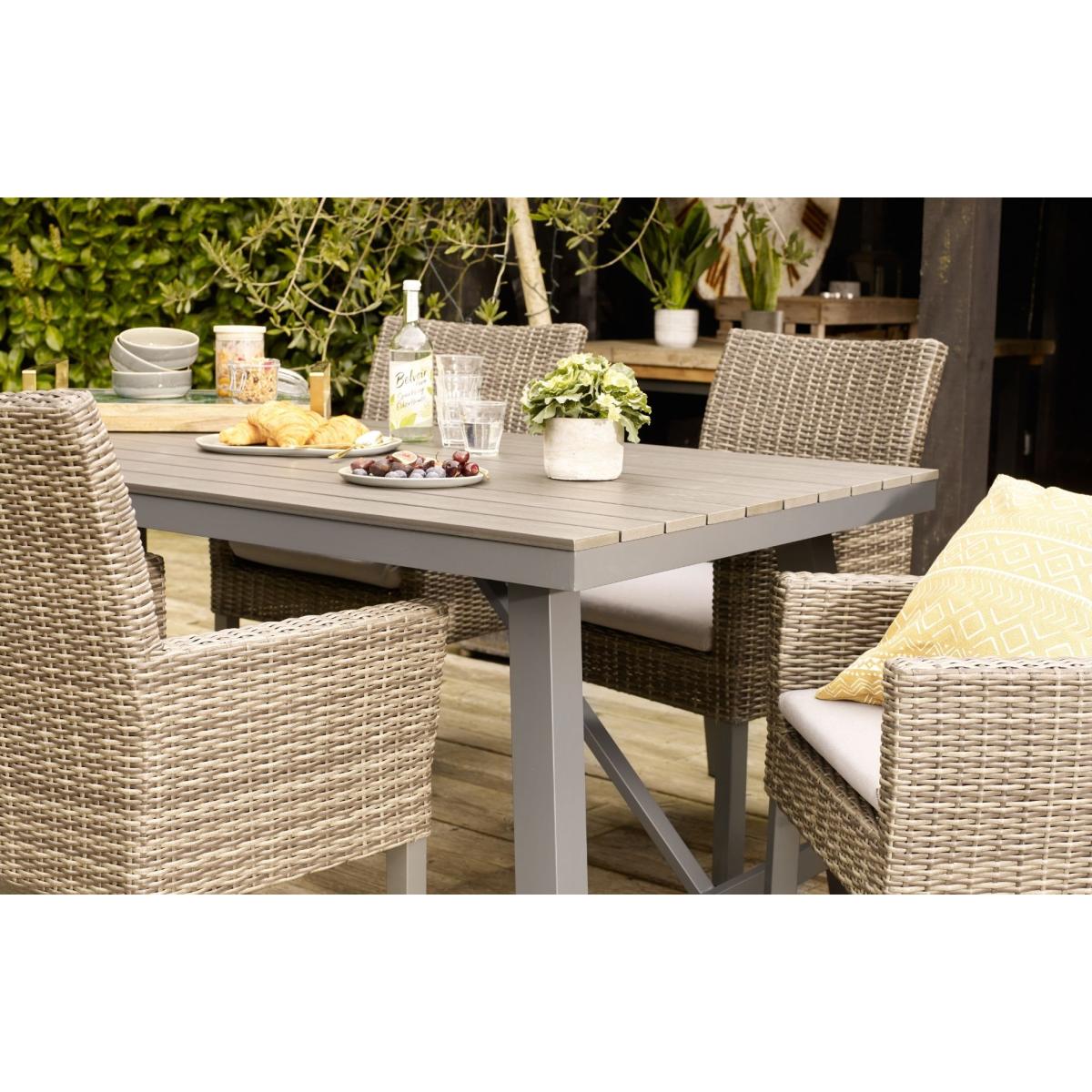Madrid - 6 Seater Rattan Dining Set – image 2