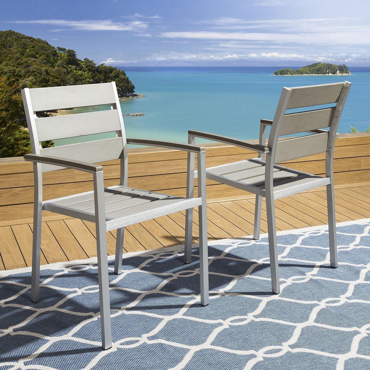 Luxury Aluminium Garden Dining Set Extending Table 6 Chairs Cover Xanado – image 6