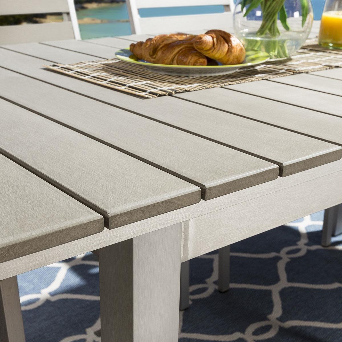 Luxury Aluminium Garden Dining Set Extending Table 6 Chairs Cover Xanado – image 7
