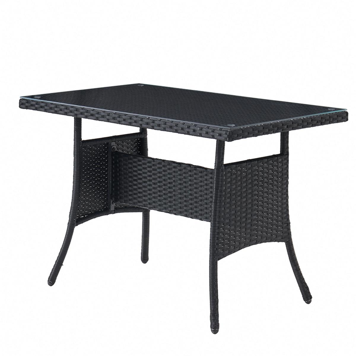 Delta 4PC Rattan Dining Set with Cover - Grey – image 3