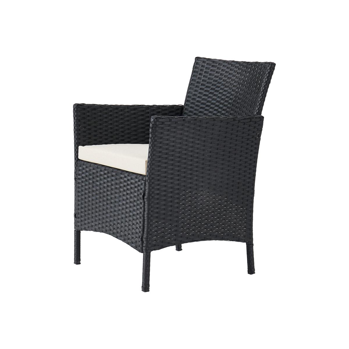 Delta 4PC Rattan Dining Set with Cover - Grey – image 1