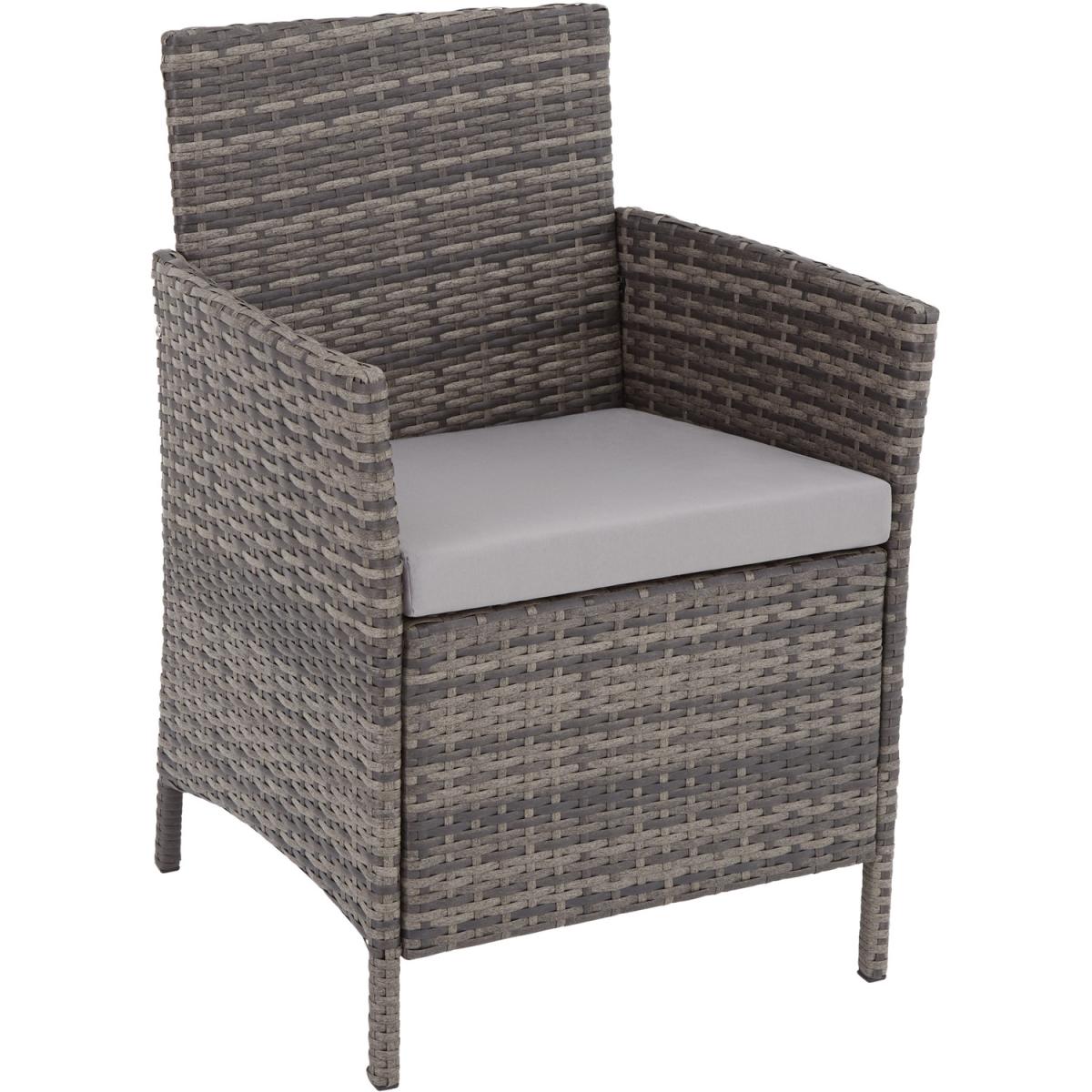 Rattan Garden Set Madeira 4 Seats 1 Table - Grey – image 3