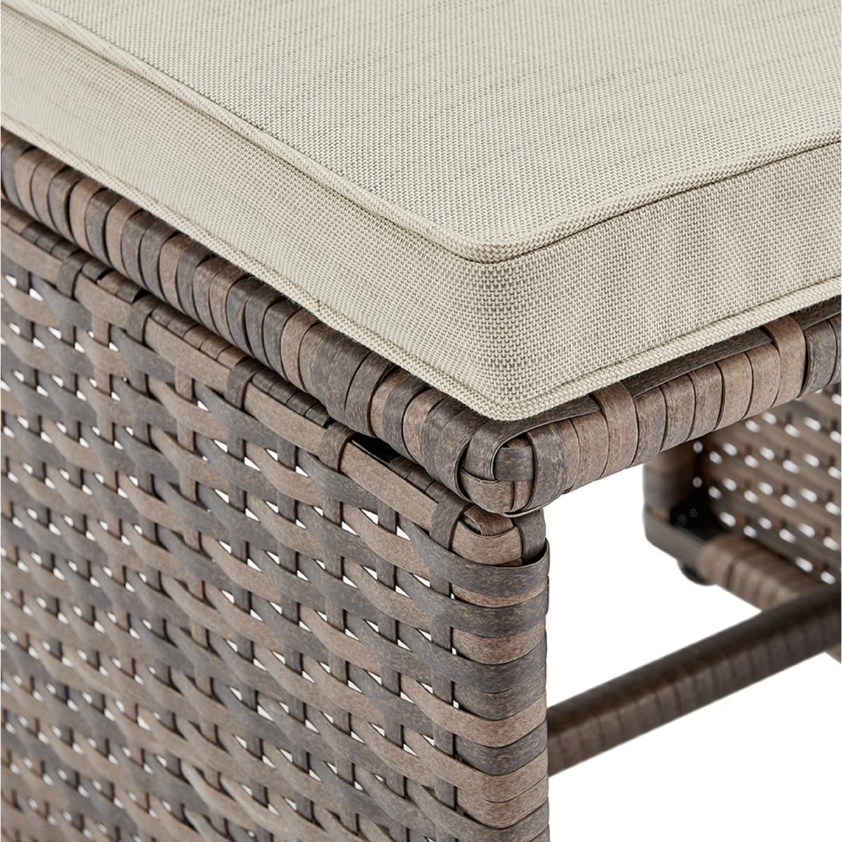 Cali 6pcs Rattan Corner Dining Set - Brown – image 3