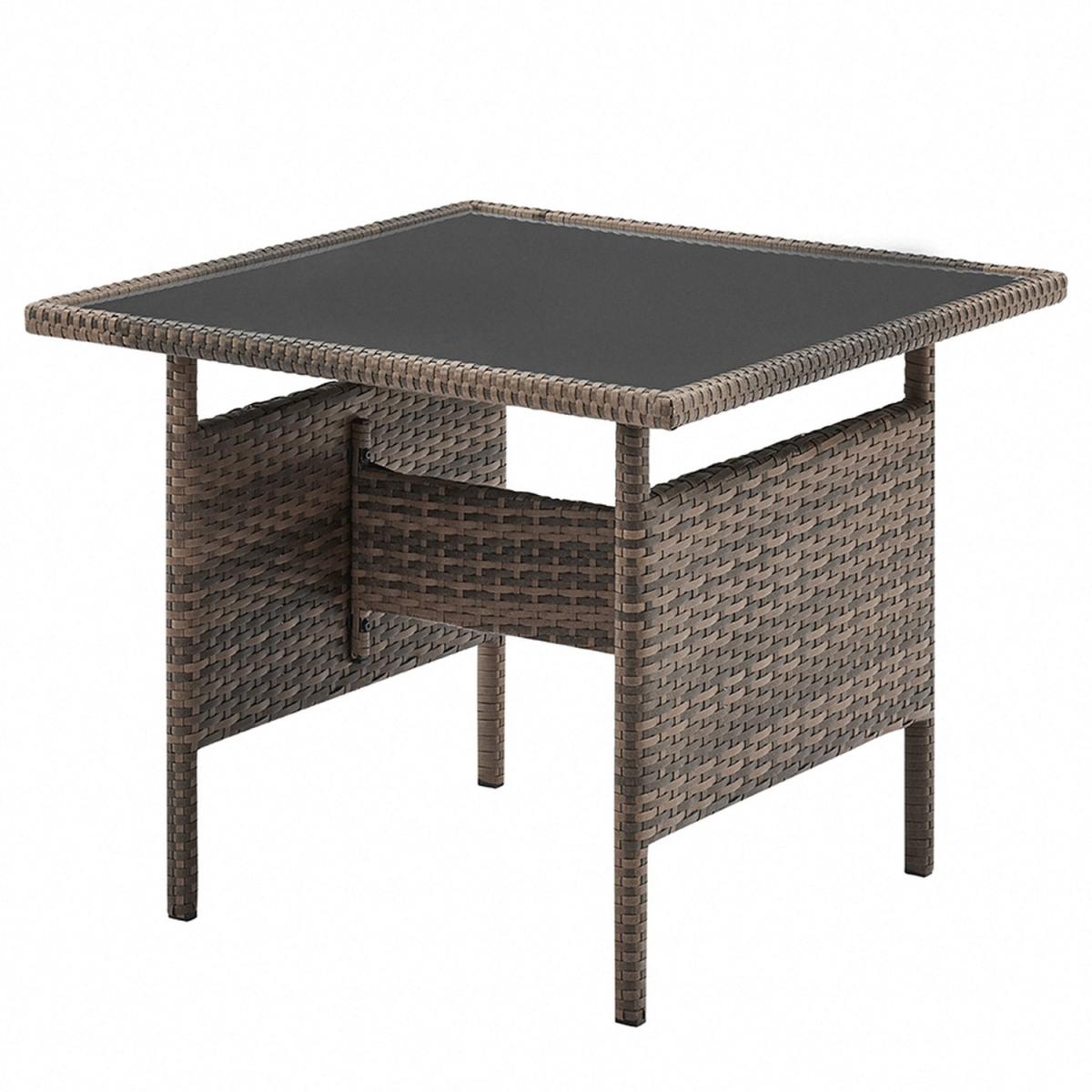 Cali 6pcs Rattan Corner Dining Set - Brown – image 5